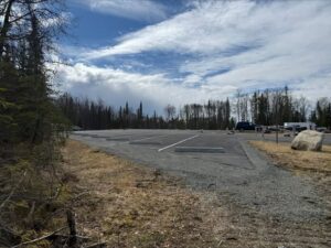 Parking spaces at Old Kasilof Landing